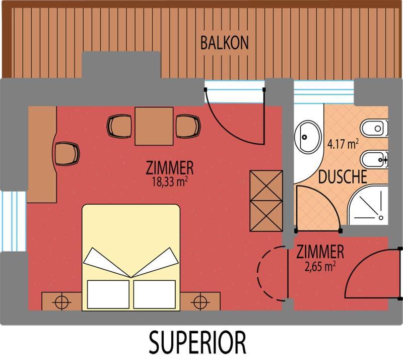 Tweepersoonskamer aan de Straatzijde