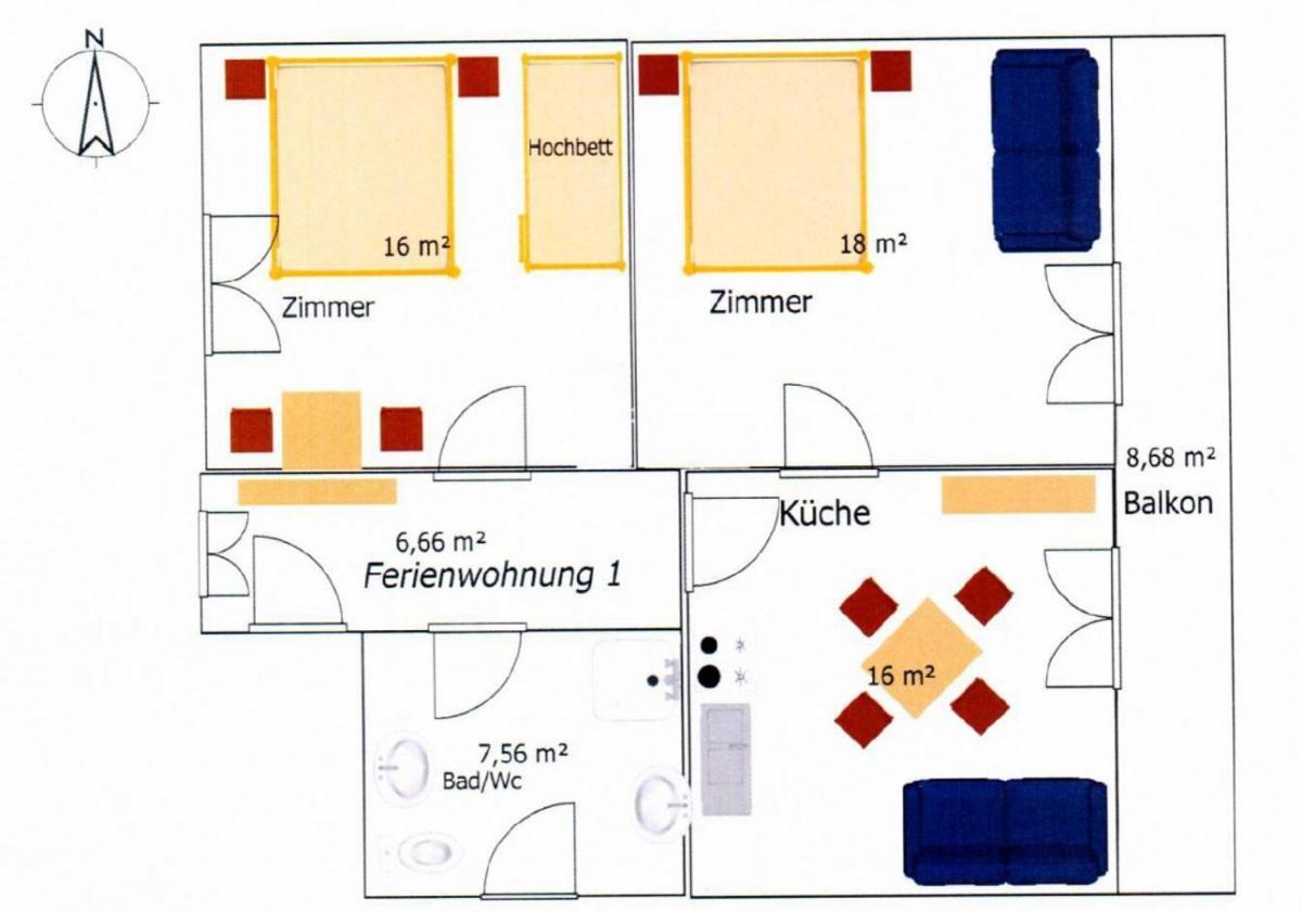 Two-Bedroom Apartment