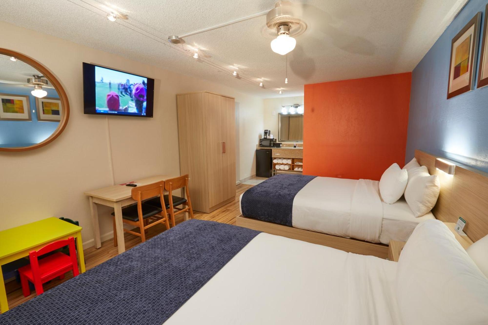 Deluxe Kamer met 2 Queensize Bedden - Rookvrij