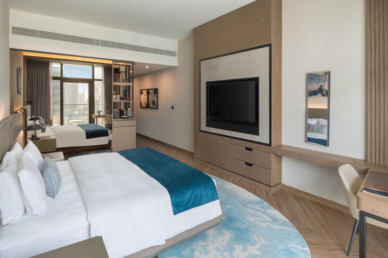 Scene Kamer met Uitzicht op de Stad