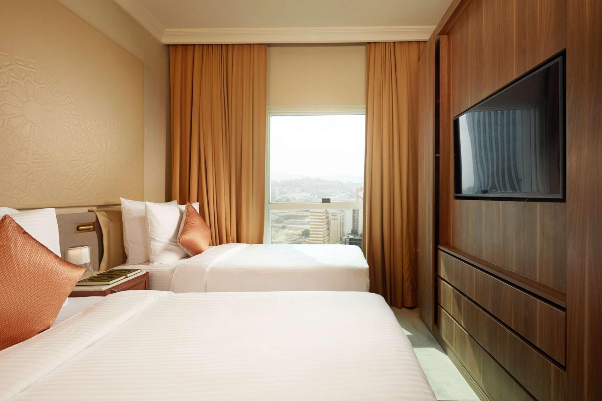 Deluxe Zweibettzimmer mit Stadtblick