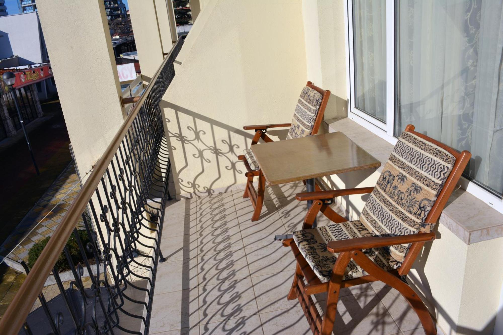 One-Bedroom Apartment Balcony