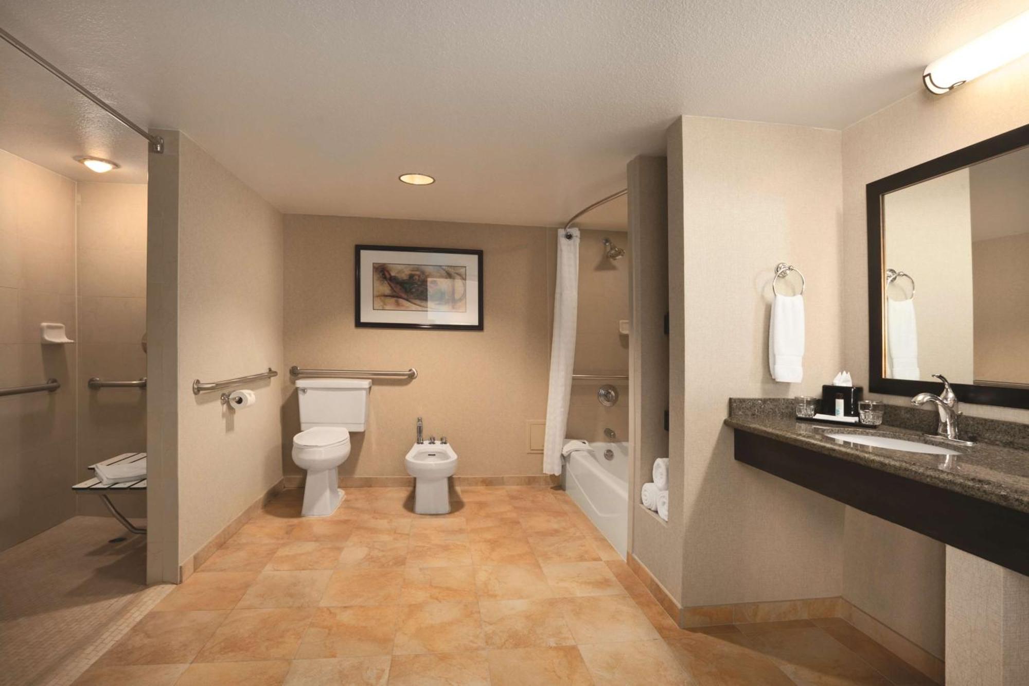 Double Room Two Double Beds Disability Access or Roll Shower or Non-Smoking