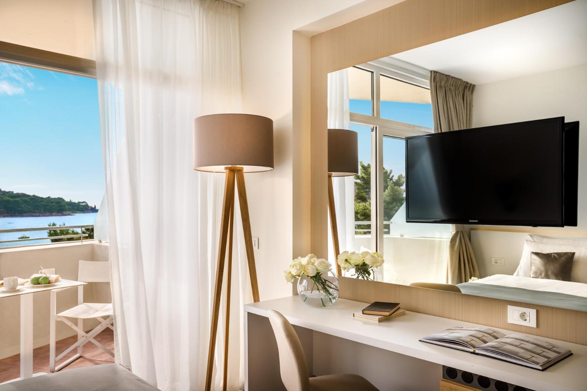 Chambre Double avec Balcon - Vue sur Mer