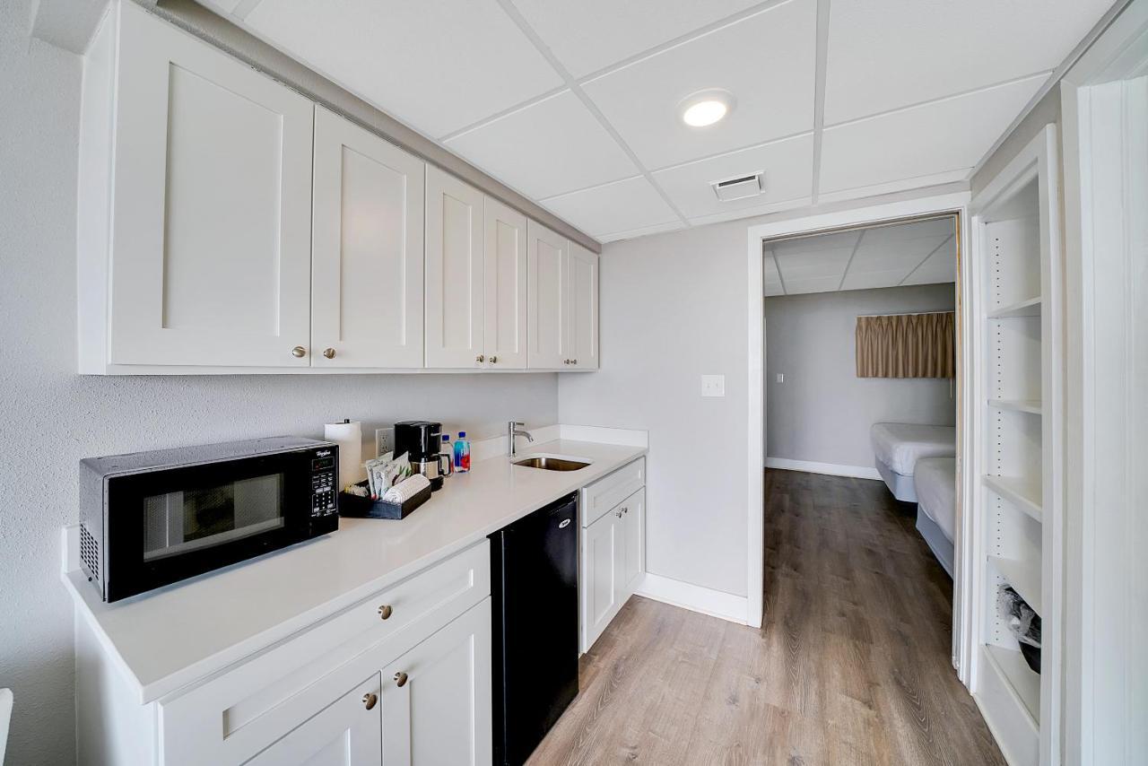 Two Queen Suite Kitchenette Opens to Sundeck