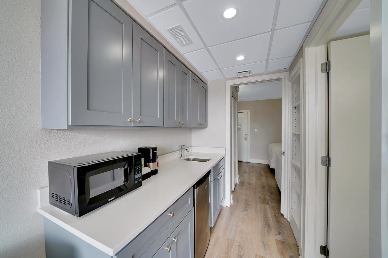 Two Queen Suite Kitchenette Opens to Sundeck