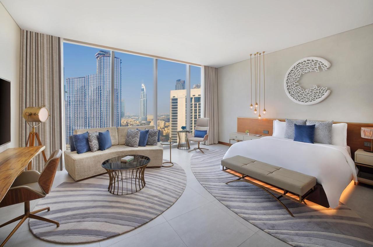 Superior King Room Partial Burj Khalifa or Downtown View including Signature St Regis Butler Service