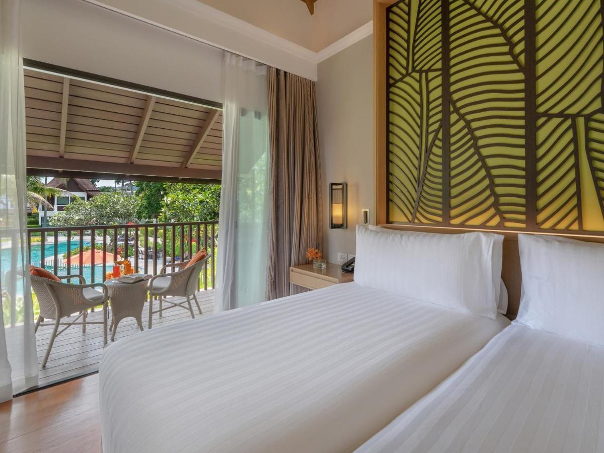 Deluxe Zweibettzimmer mit Poolblick - Thai Village-Flügel