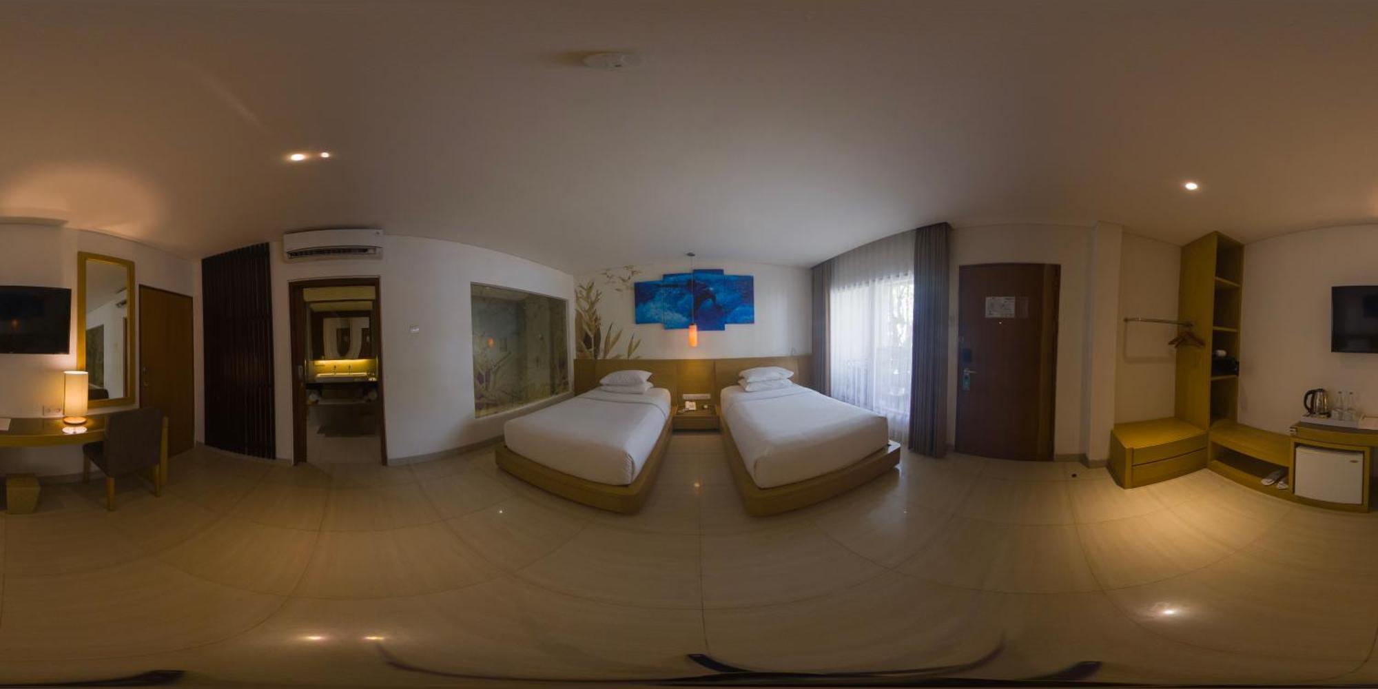 Grand Deluxe Tweepersoonskamer met 2 Aparte Bedden