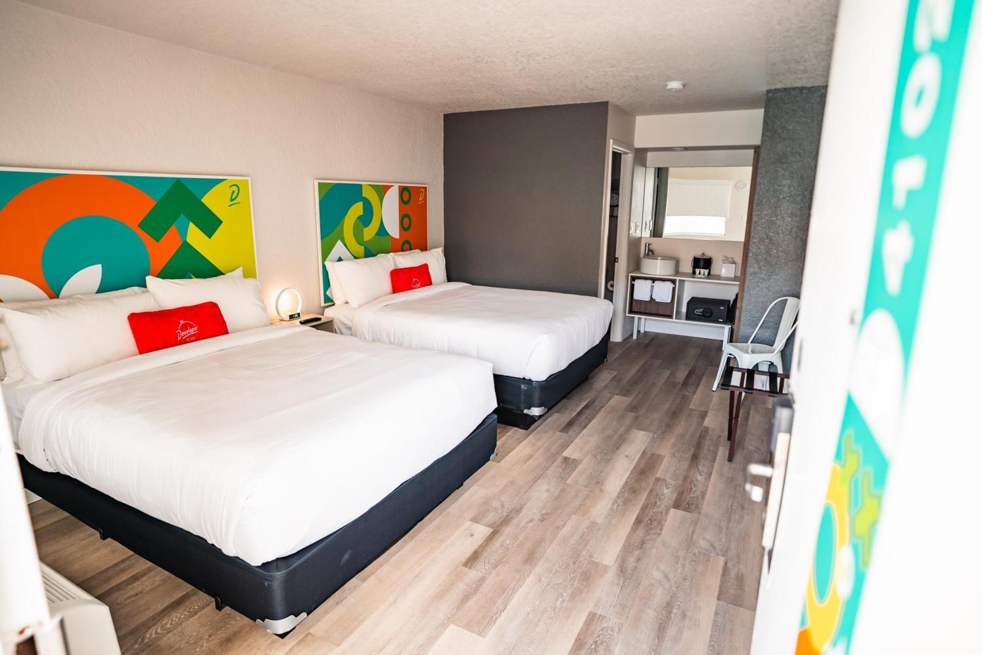 Quarto Queen com 2 Camas Queen-Size - Não Fumantes