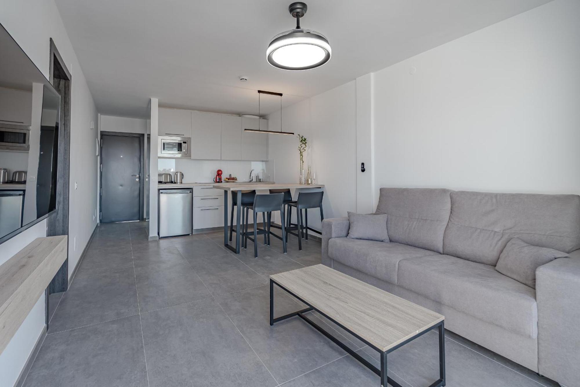 One-Bedroom Apartment with Balcony and Sea View