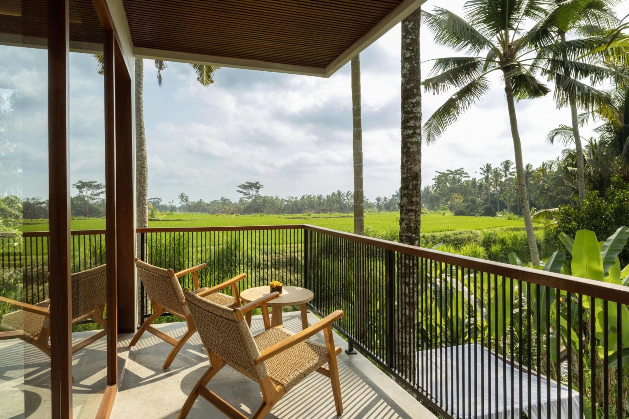 Duplex Pool Villa Rice Field View