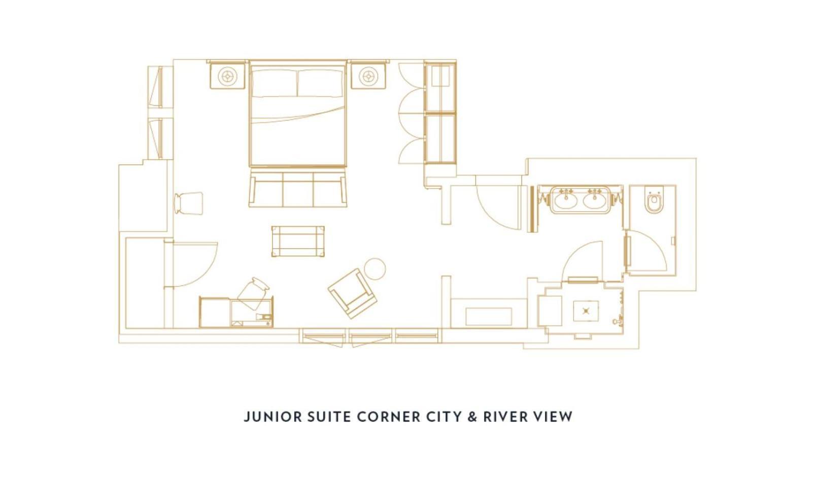 Suite Junior Esquinera con vistas a la ciudad
