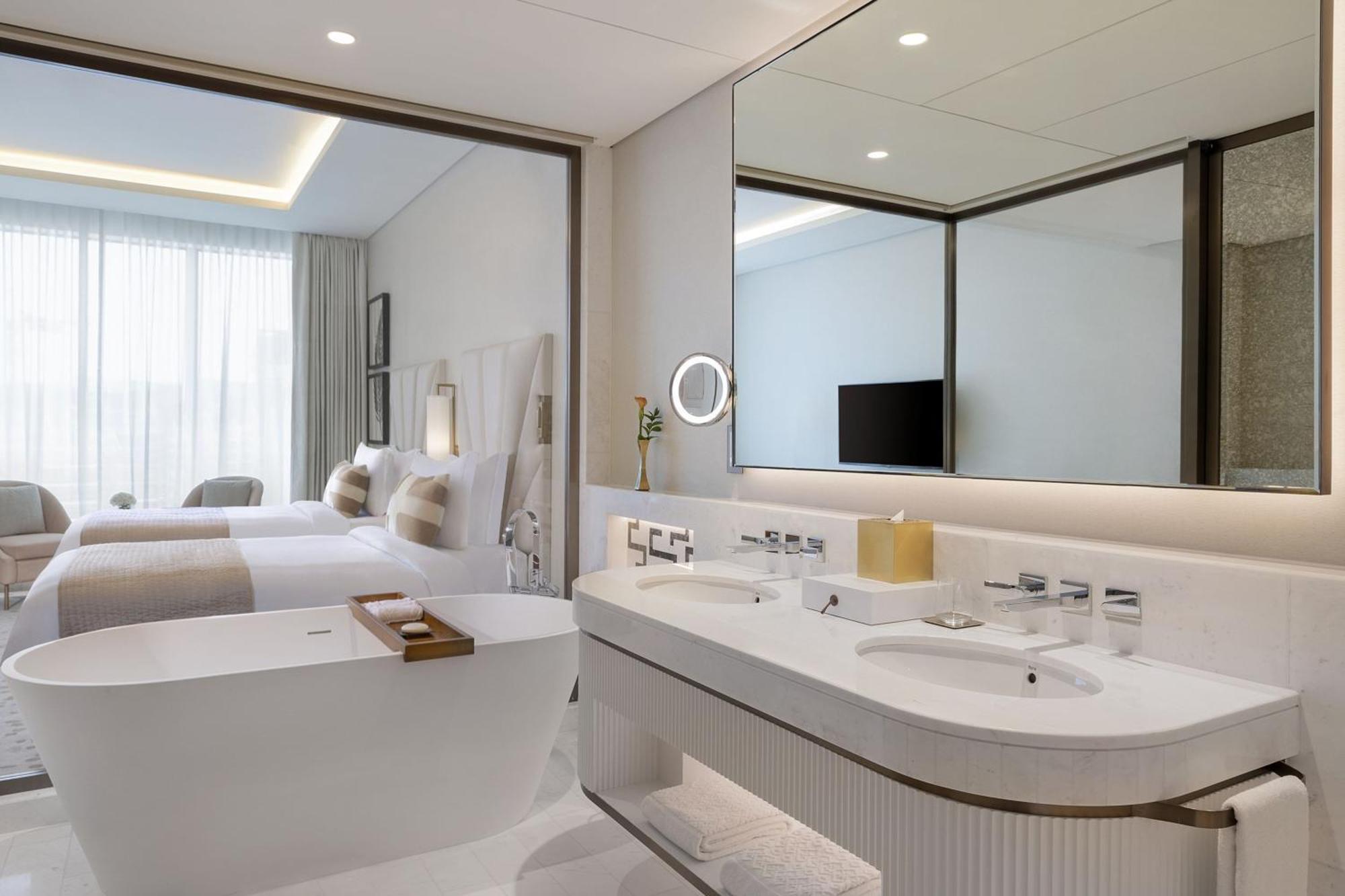 Deluxe Twin Room City View KYMA beach access Signature St Regis Butler Service
