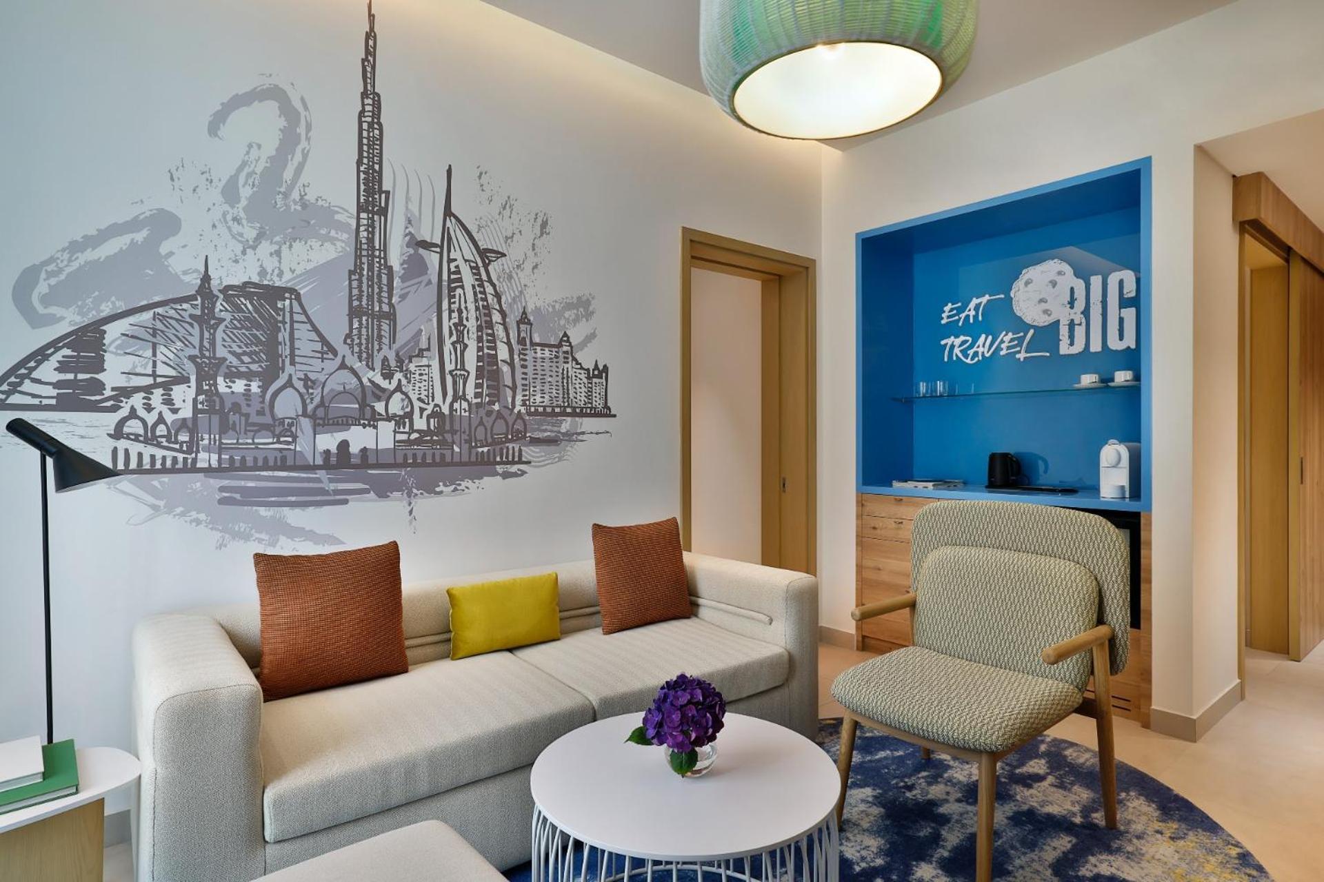 One Bedroom Sea View Suite with Balcony, Beach & Rooftop Infinity Pool Access