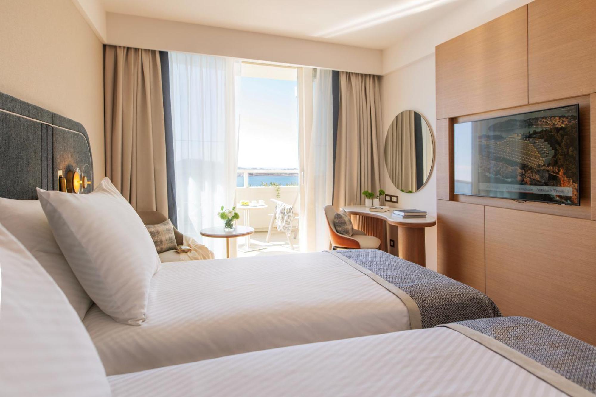 Chambre Supérieure Plus avec balcon et vue sur la mer