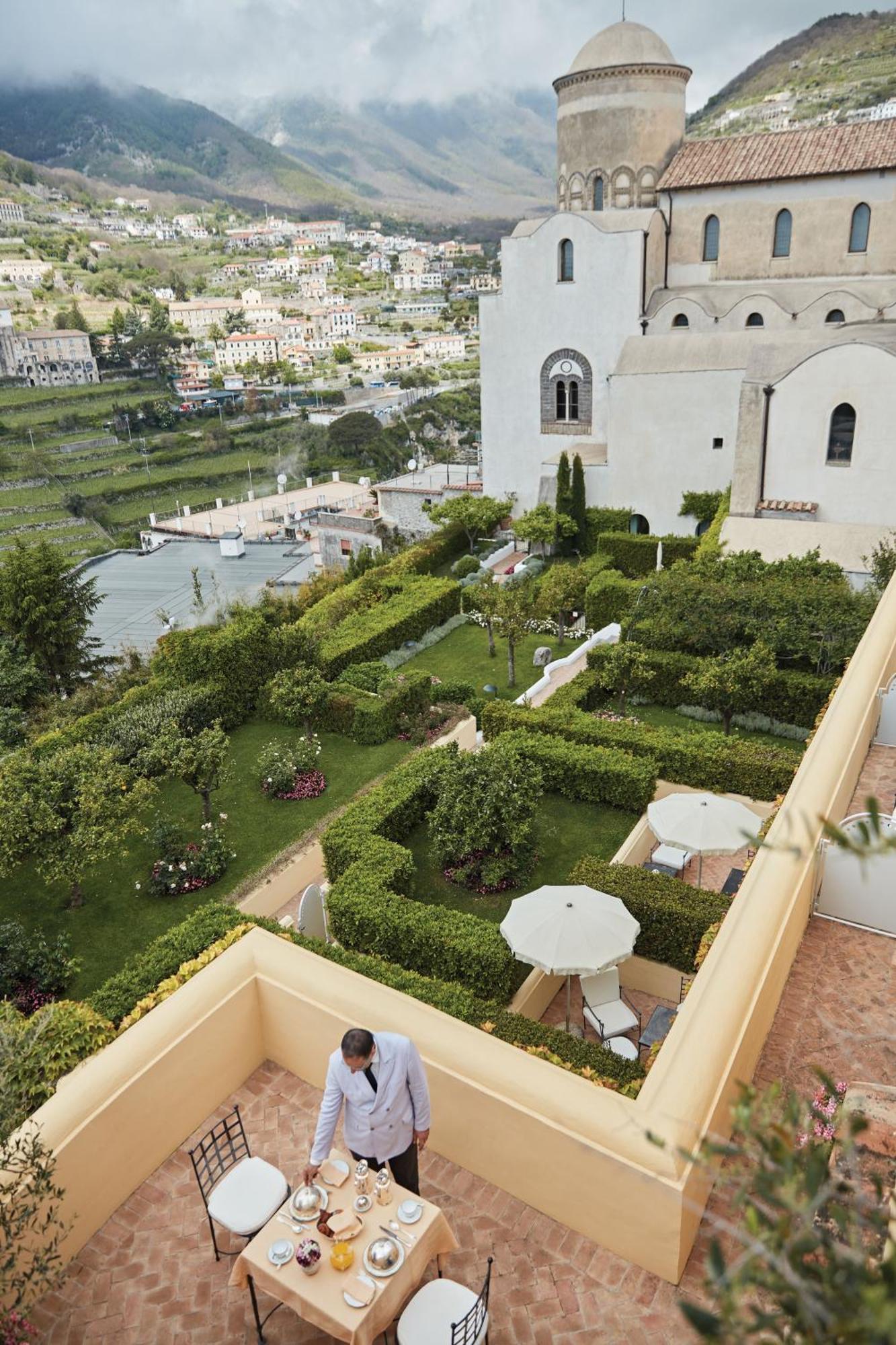 Double or Twin Room Terrace Garden View