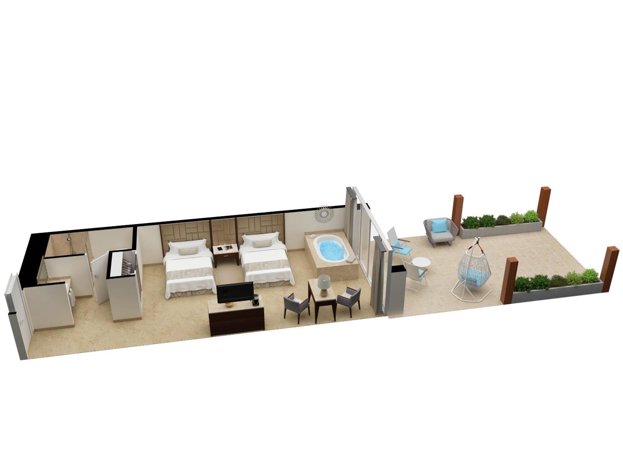 Superior Walk Out Suite Ocean Front Kids & Teens