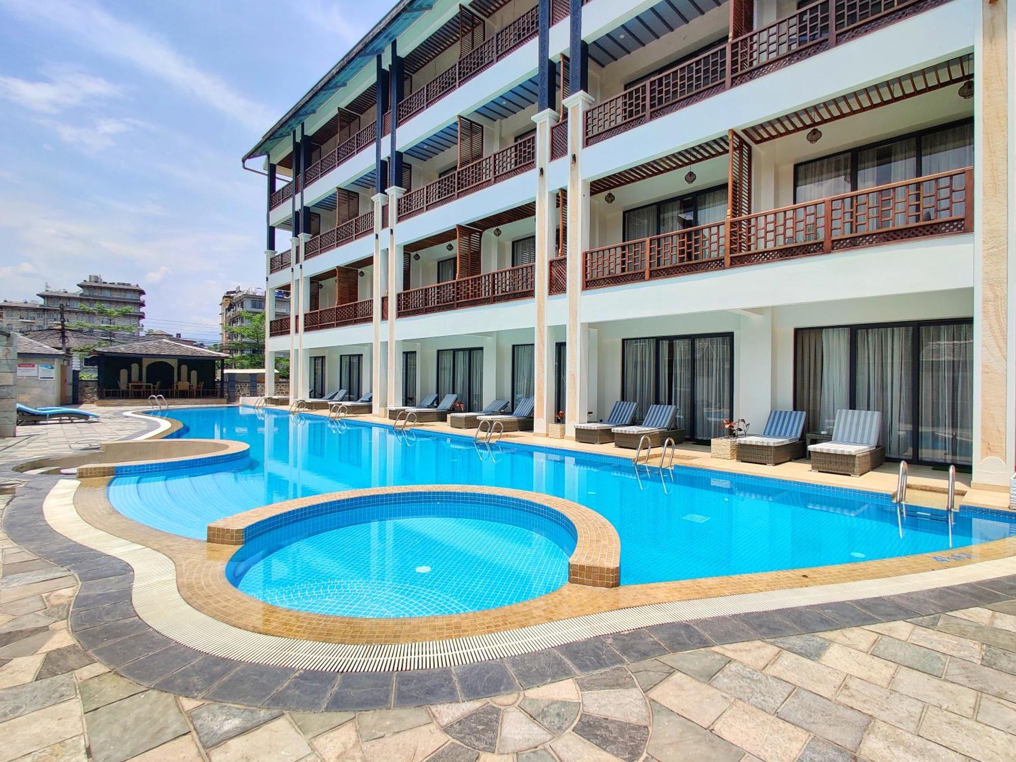 Luxury King Room or Two Queen Bedroom Balcony Pool View
