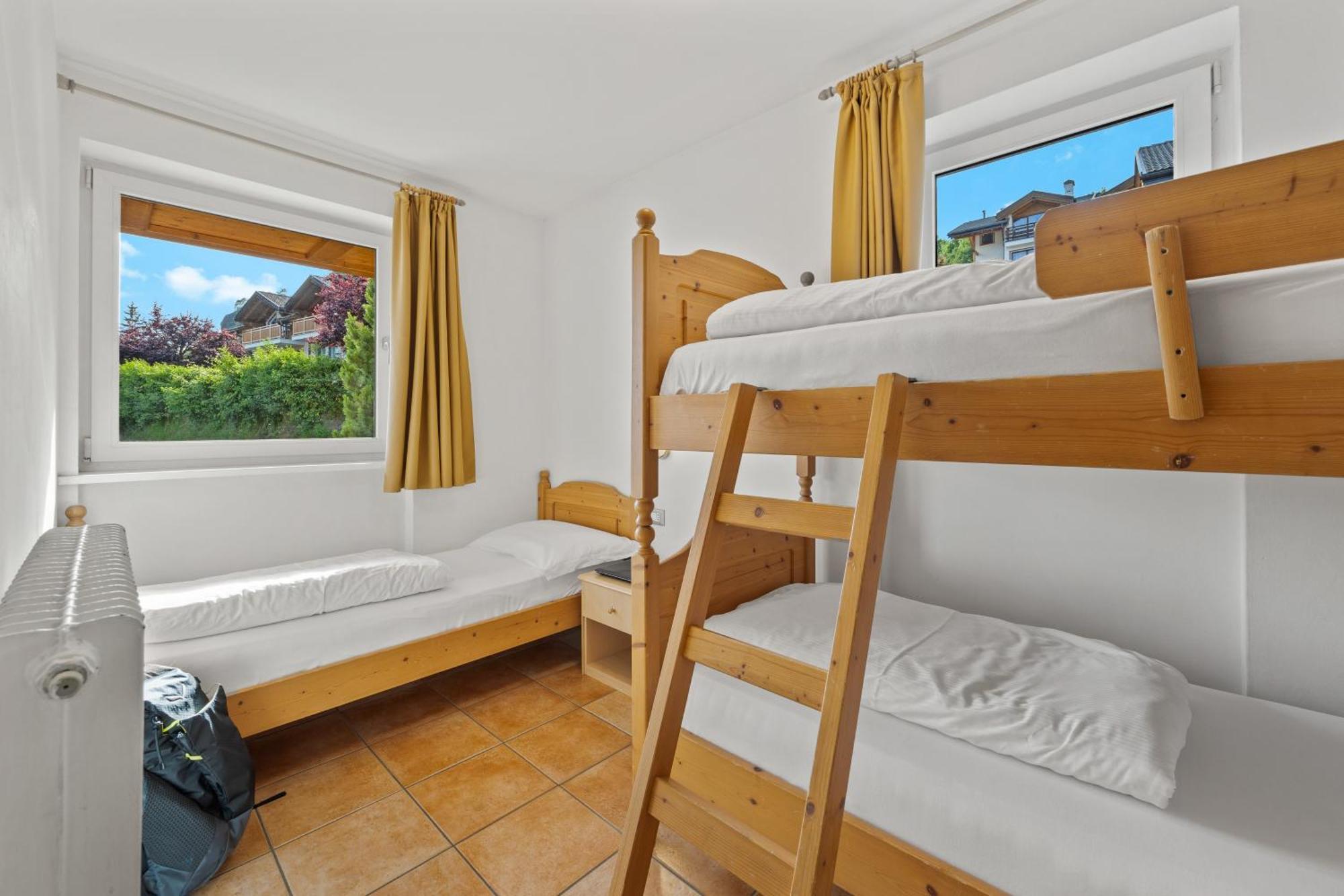 Apartment mit 2 Schlafzimmern mit Balkon (7 Personen)