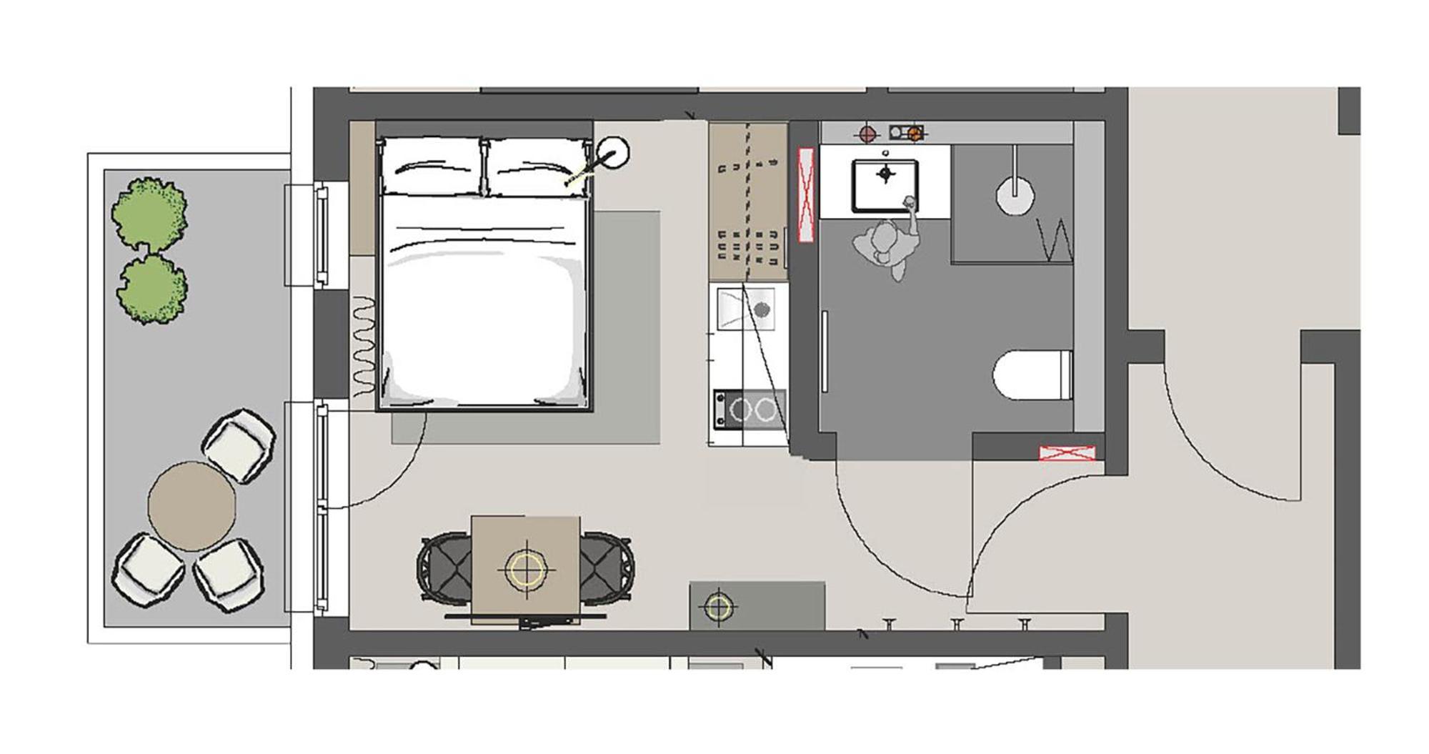 Apartamento com Varanda