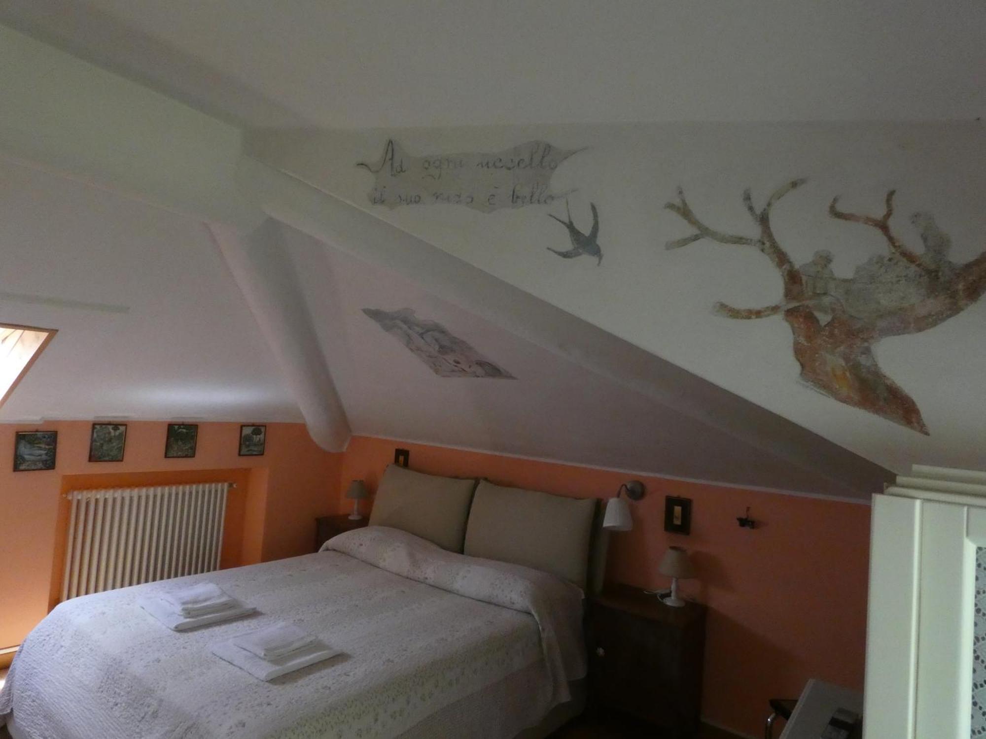 Chambre Double Mansardée - Vue sur Jardin