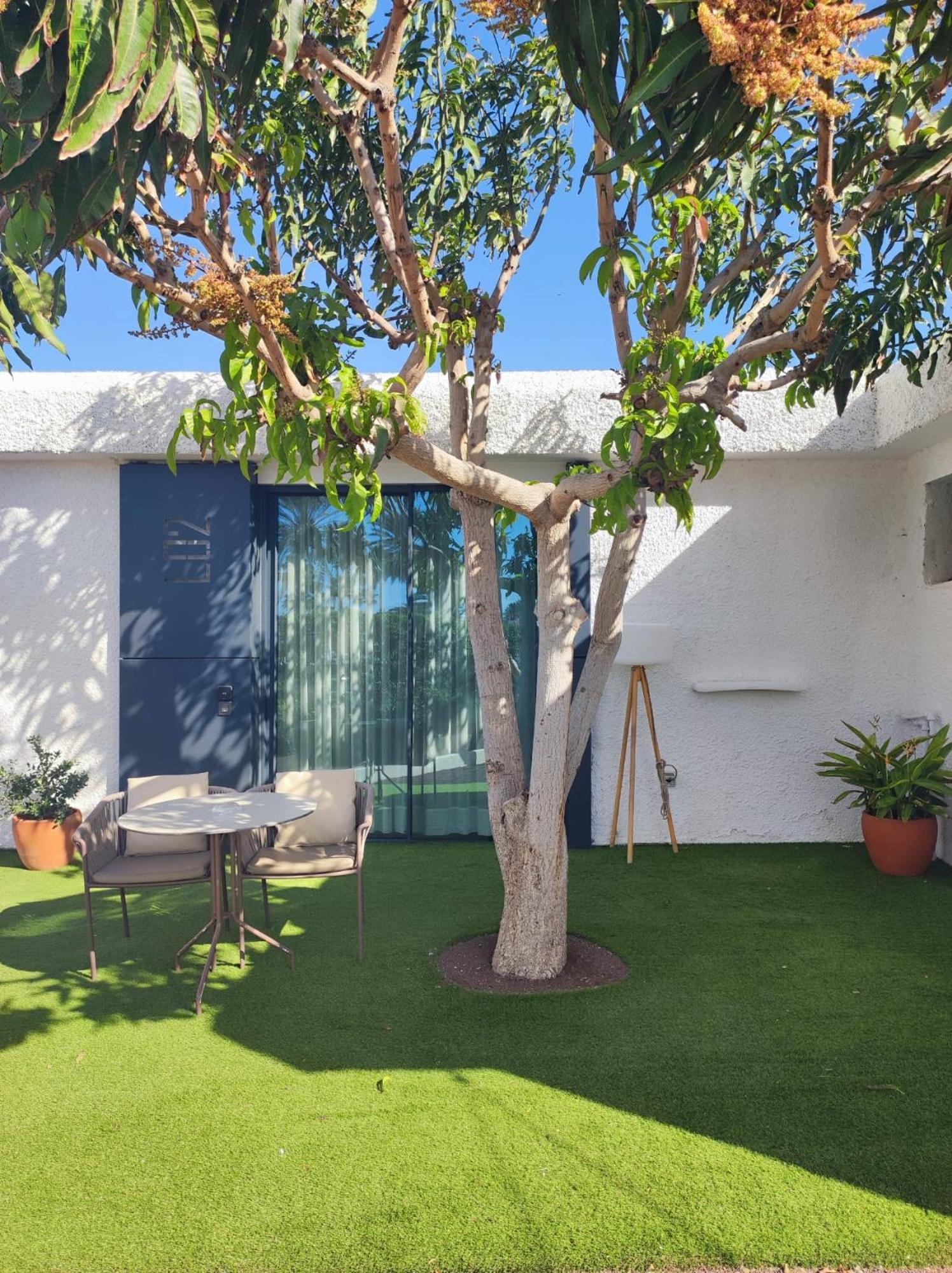 Estudio con vistas al jardín
