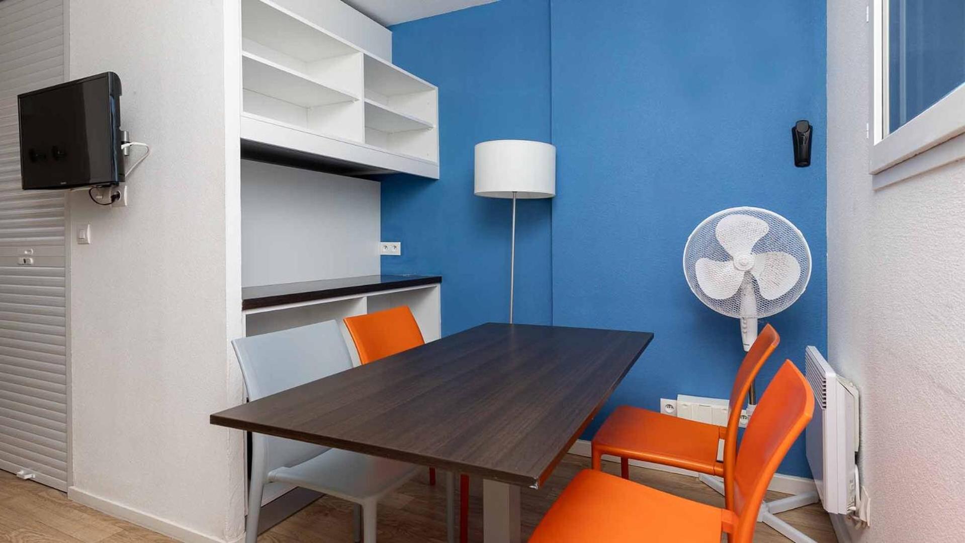 One-Bedroom Apartment Balcony