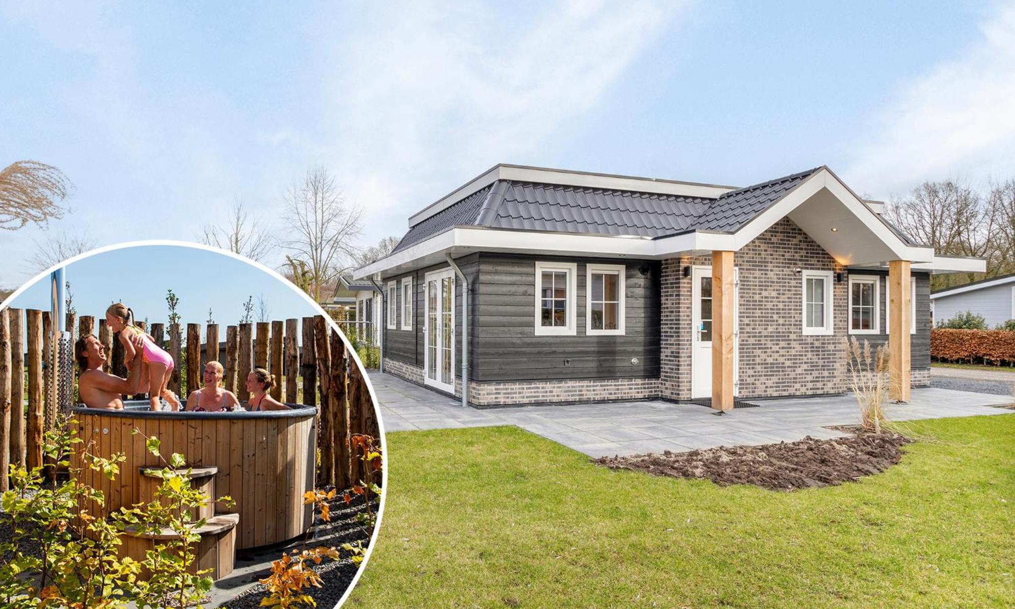Notario voor 4 personen met hot tub
