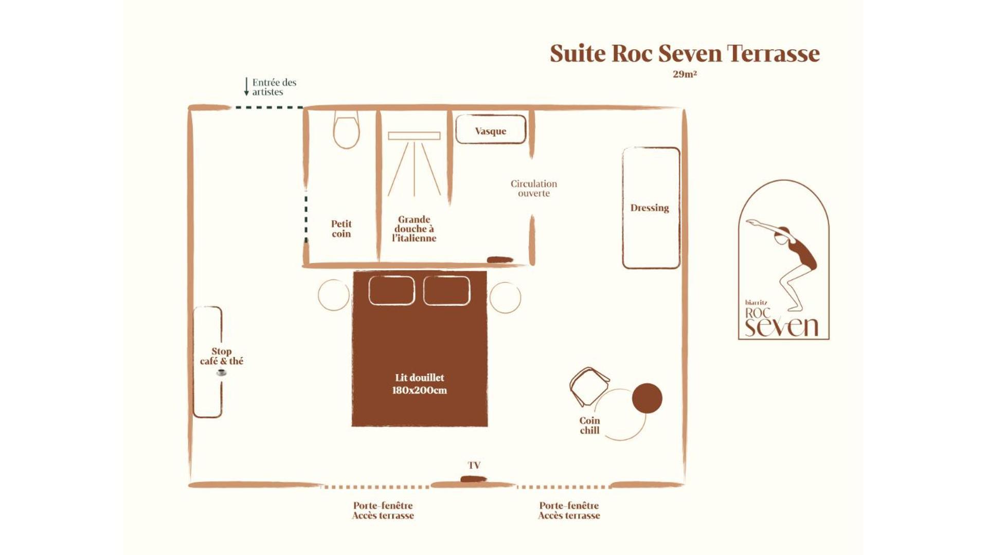 Suite met Terras