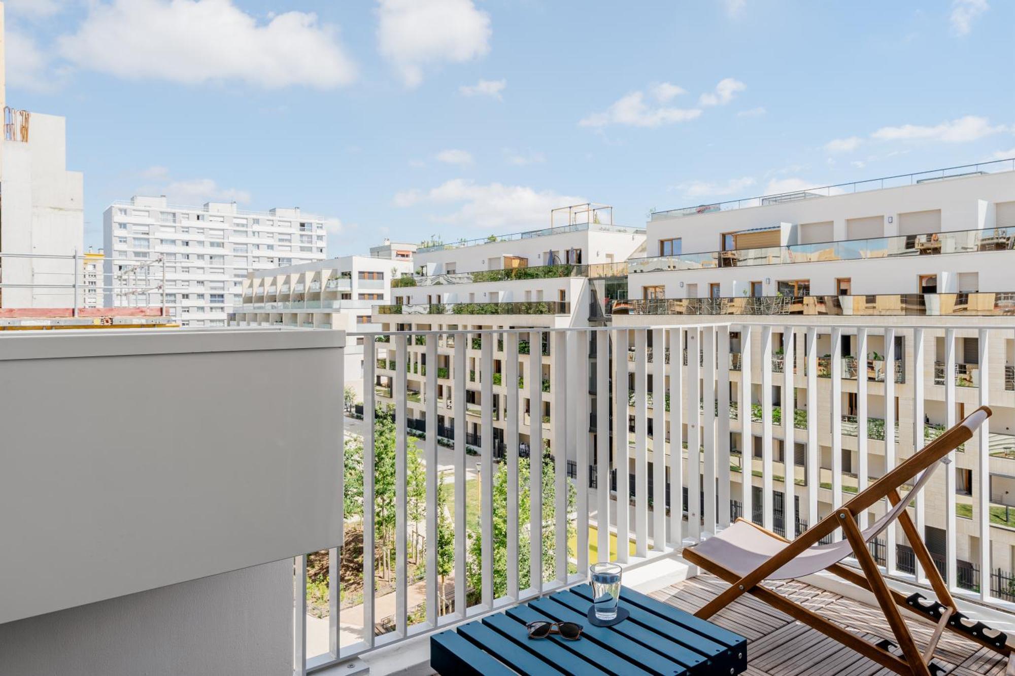 Two-Bedroom Apartment Balcony