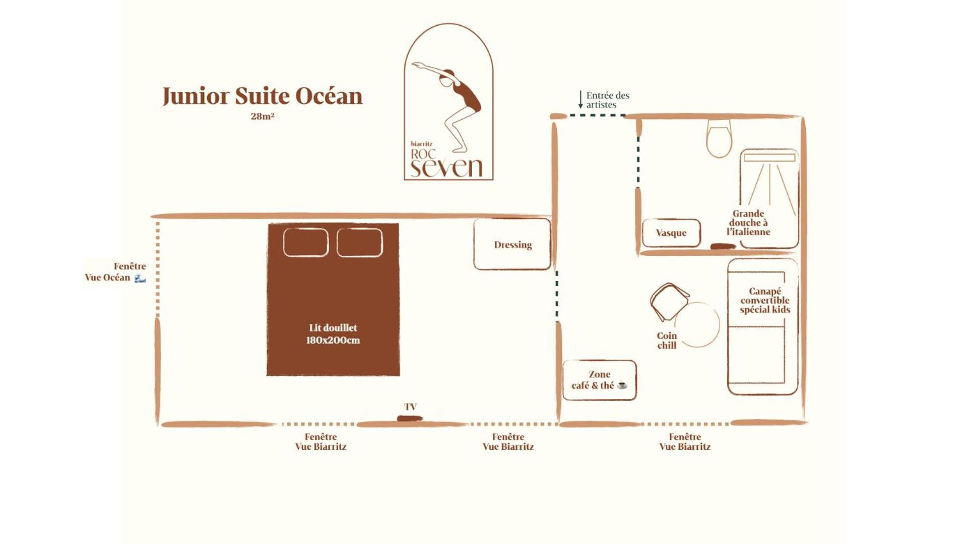 Junior Suite met Uitzicht op de Oceaan