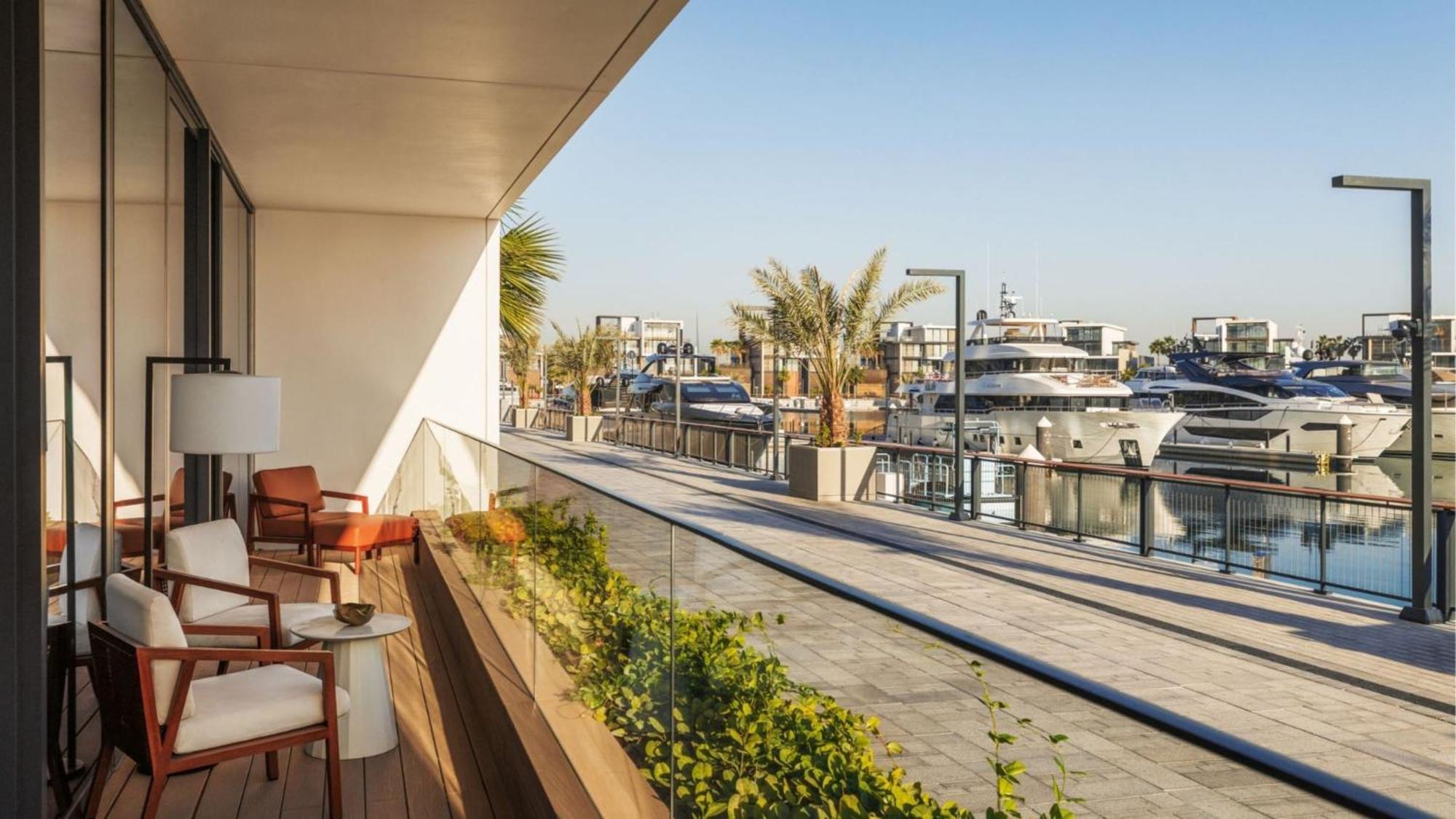 Promenade Deluxe Suite with Marina View - includes Butler Service, Iliana Pool Club Access and Daily Wild Wadi Water Park Access