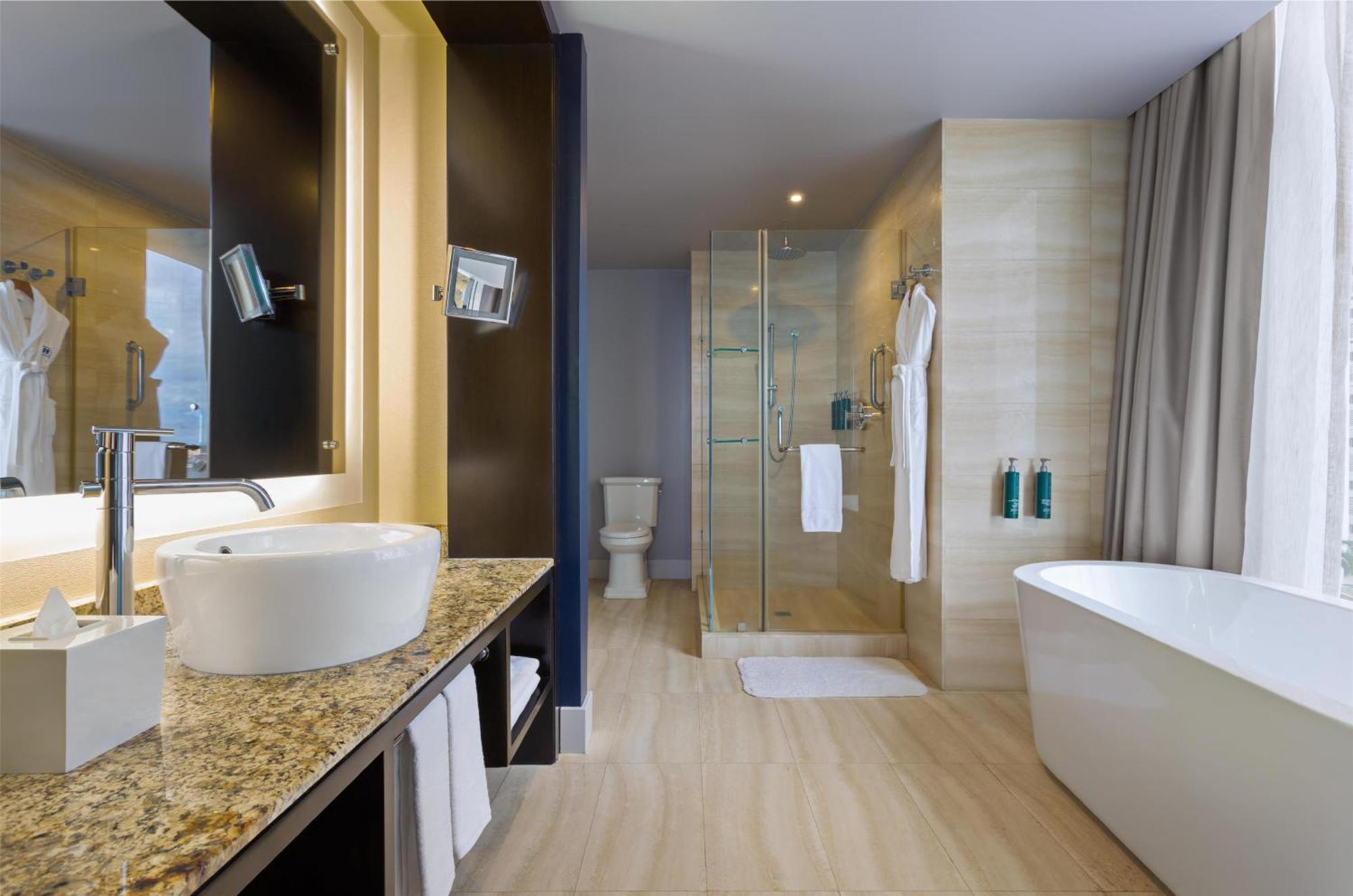 Suite Junior con cama extragrande y vistas a la ciudad