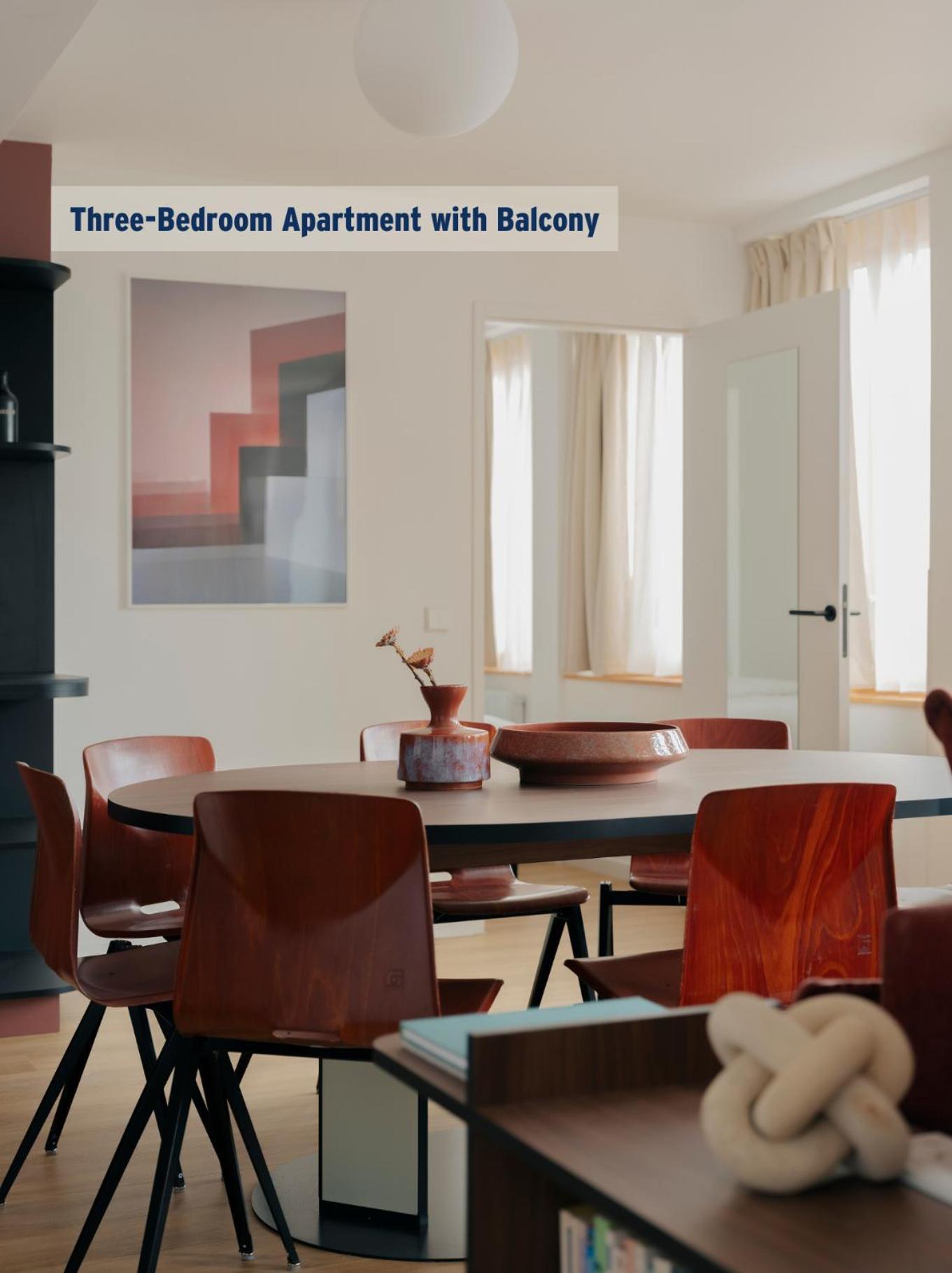 Three-Bedroom Apartment Balcony