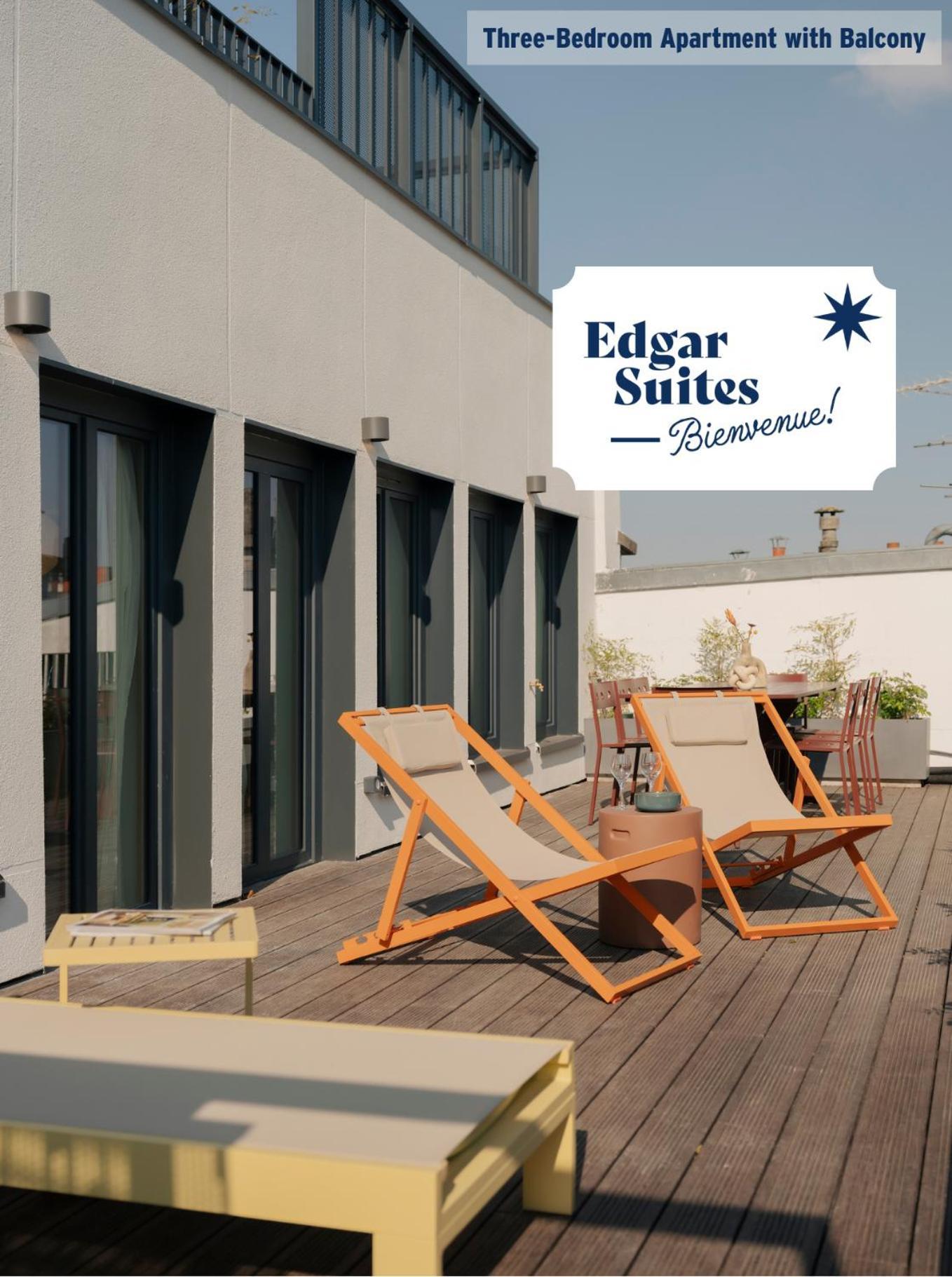 Three-Bedroom Apartment Balcony