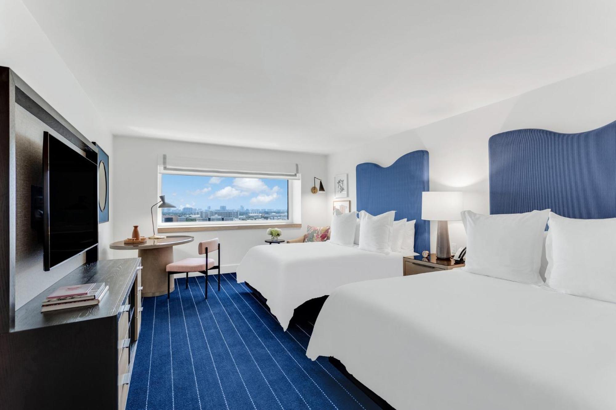Classic Queen Room with Two Queen Beds and Bay View