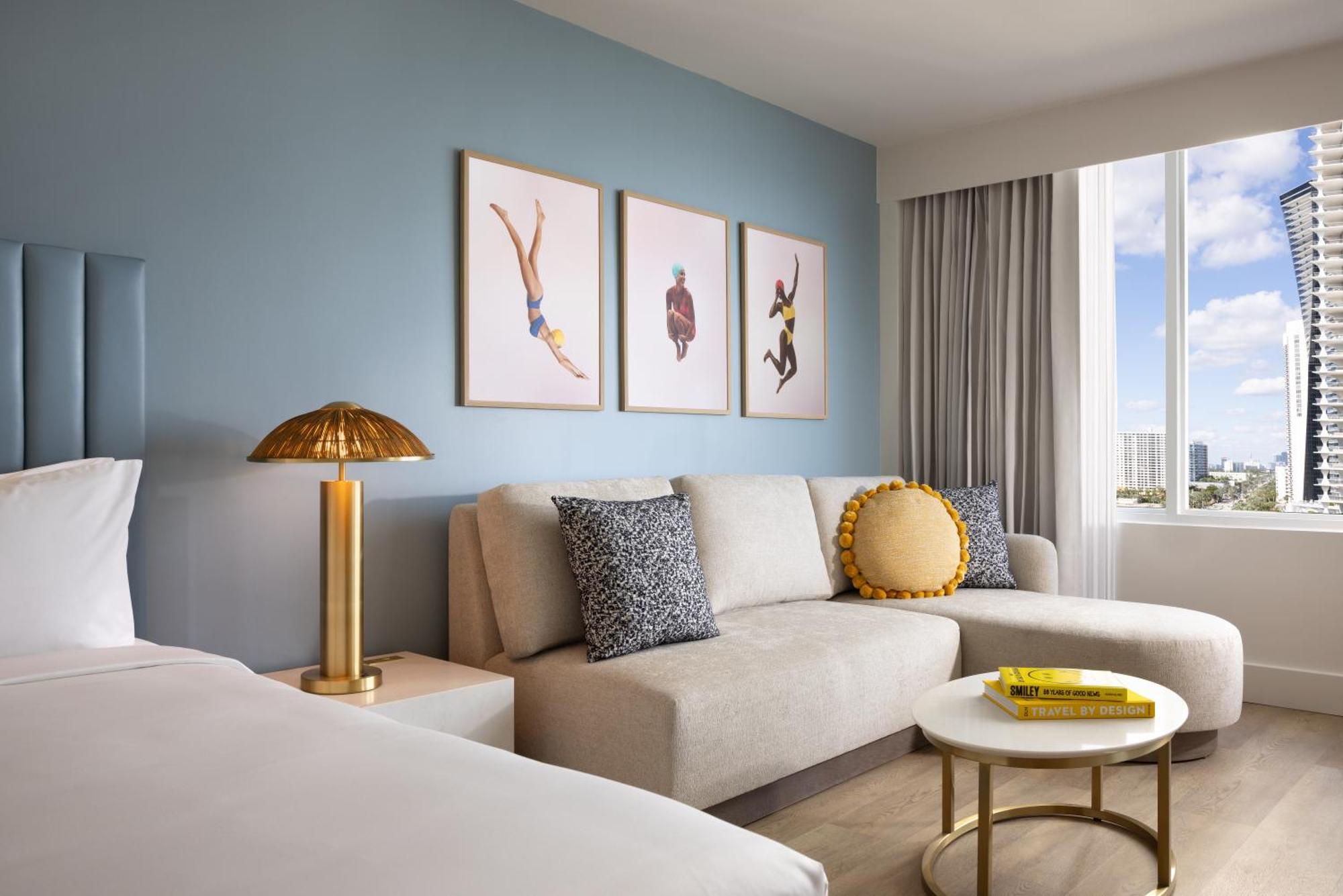 Zimmer mit Stadtblick und Kingsize-Bett – frisch renoviert