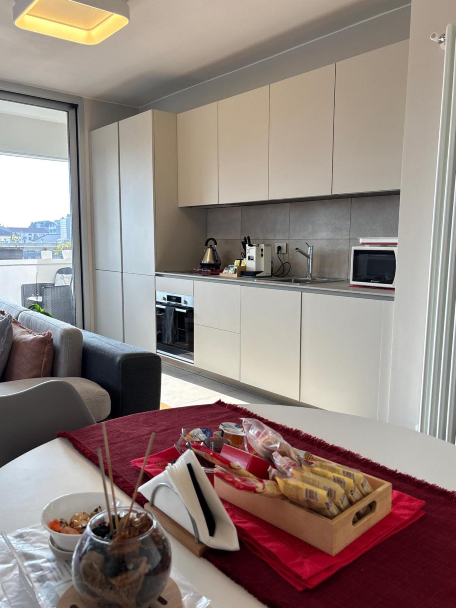 Deluxe One-Bedroom Apartment City View