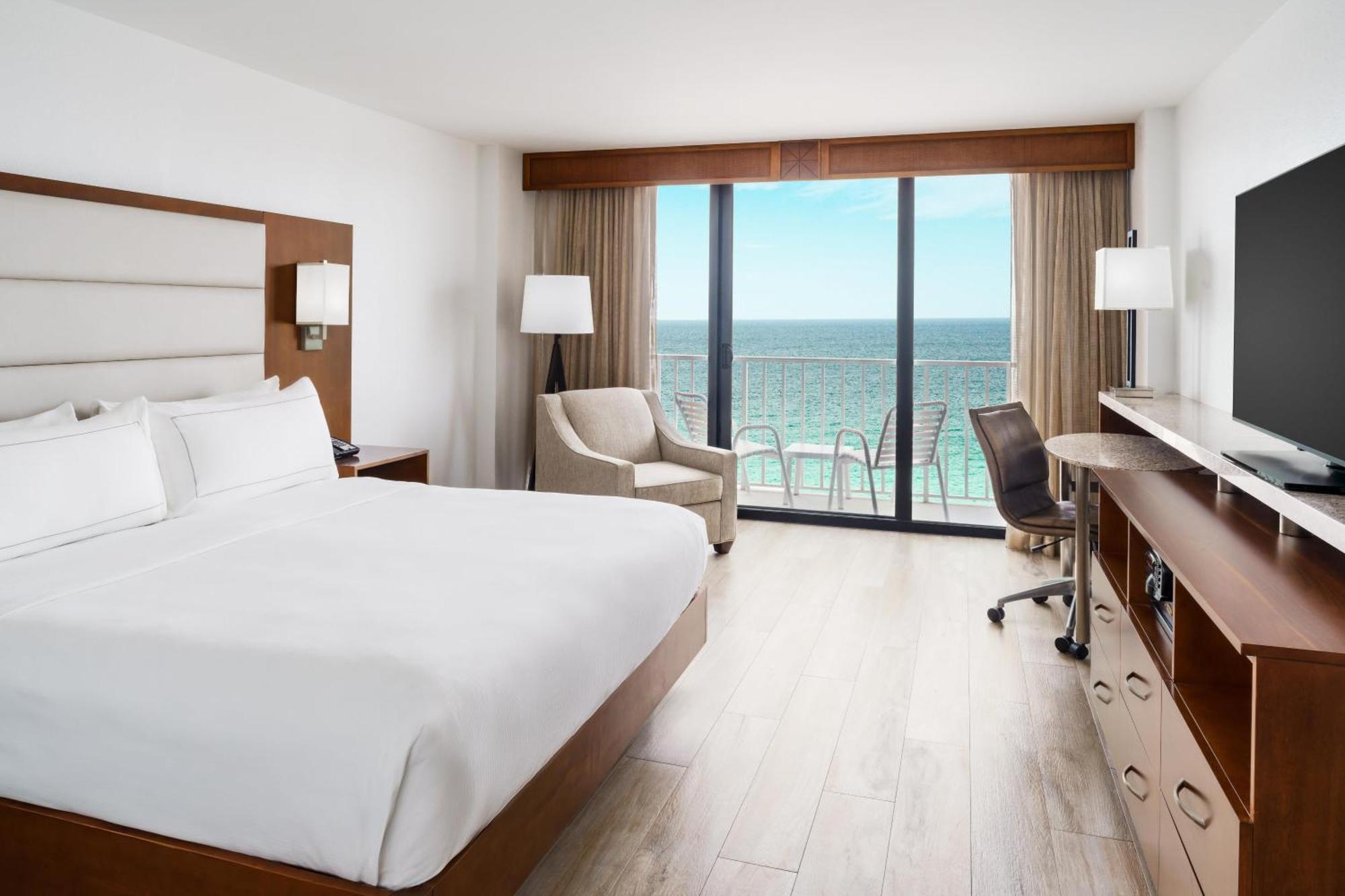 Chambre Lit King-Size - Vue sur Golfe - Dernier Étage