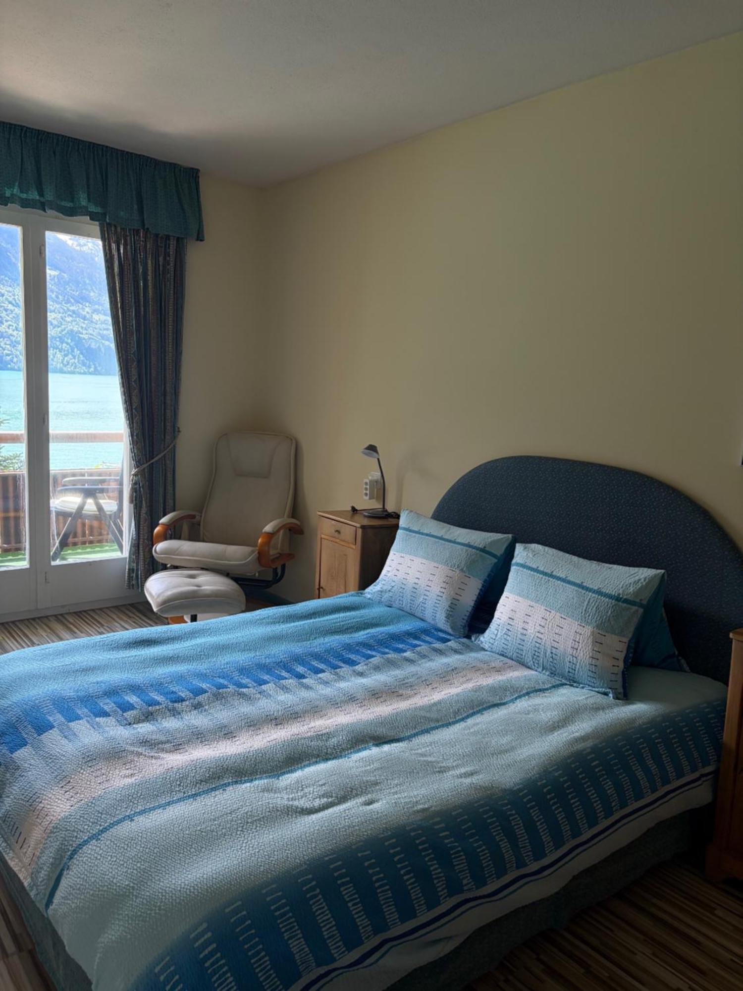 Doppelzimmer mit Balkon, Seeblick und eigenem Bad