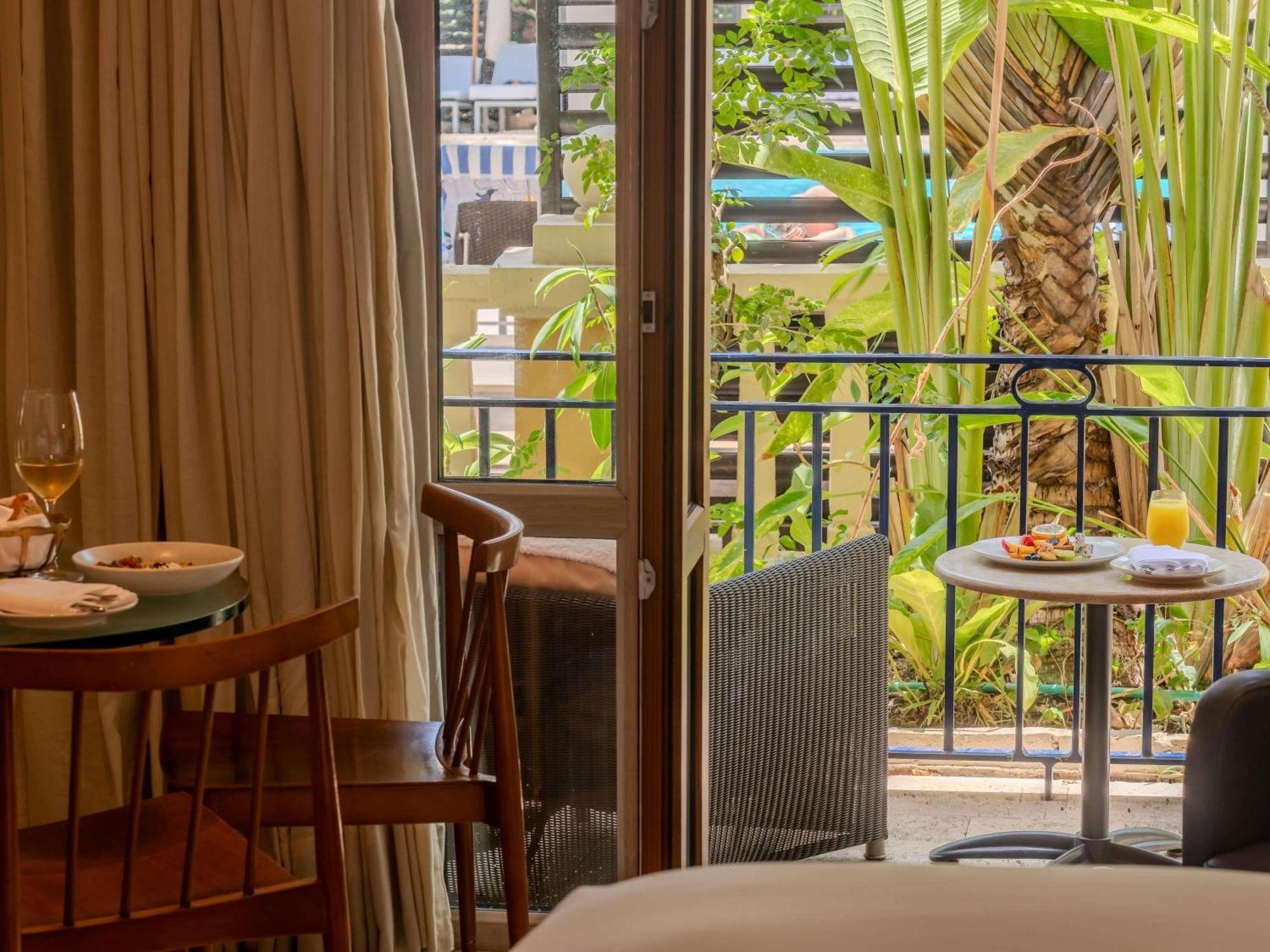 Superior King Room Balcony or Terrace Pool or Garden View
