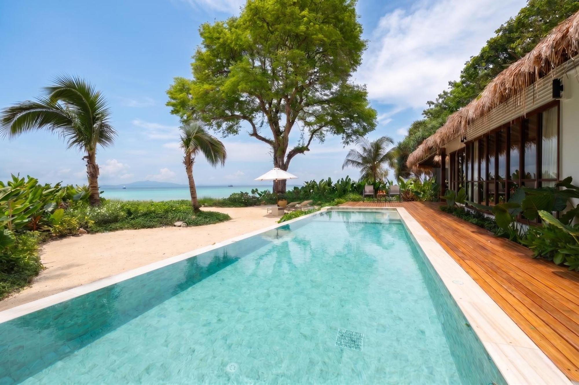 Beachfront Pool Villa