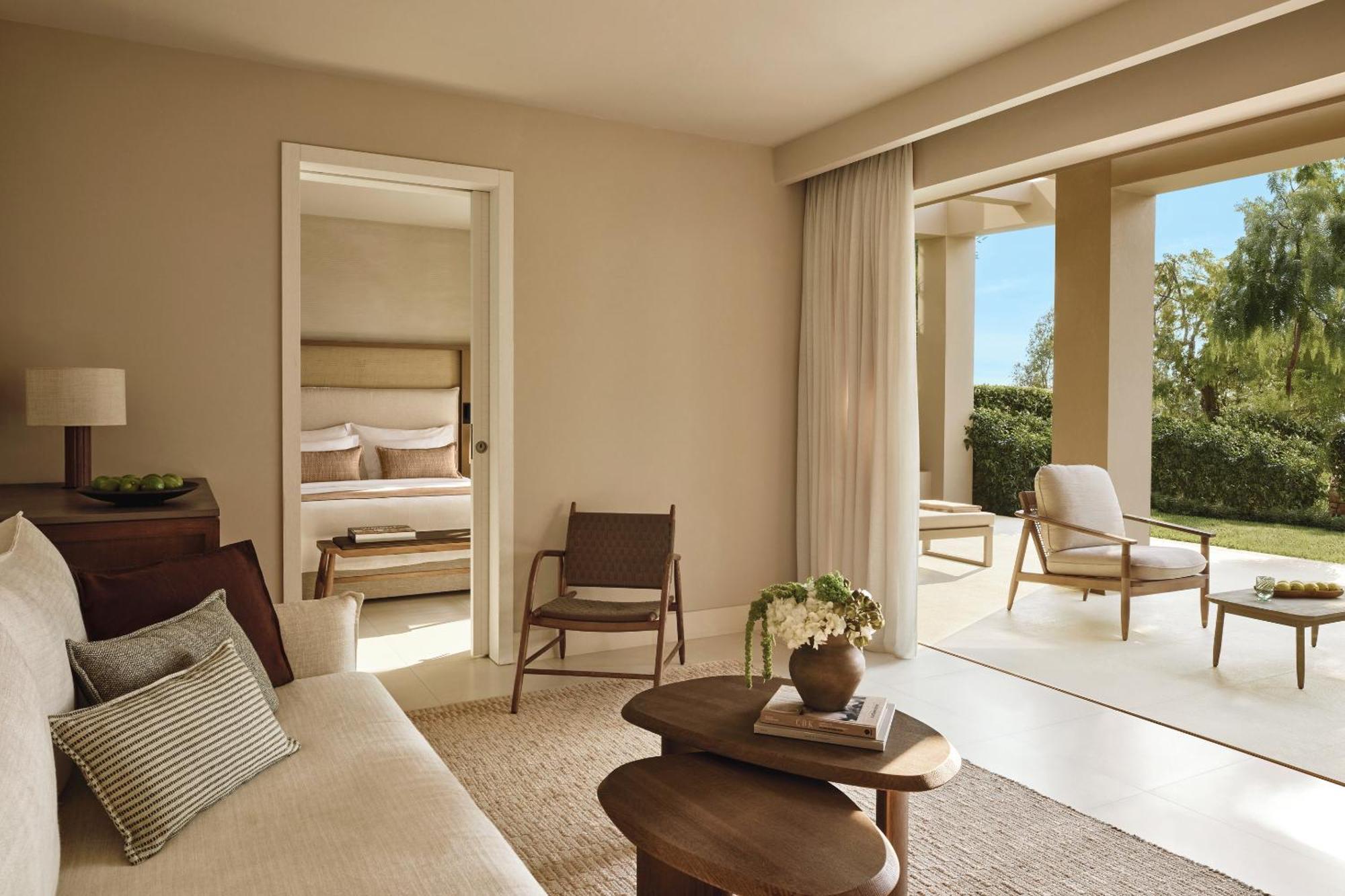 Suite Bungalow 2 Chambres avec Jardin Privé - Vue sur Mer