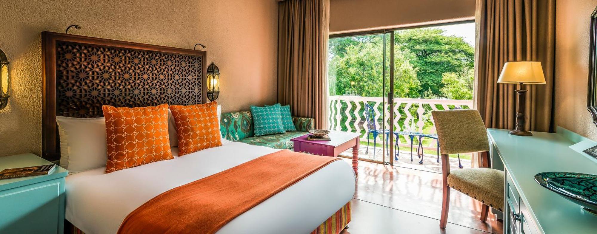 Habitación con vistas al jardín