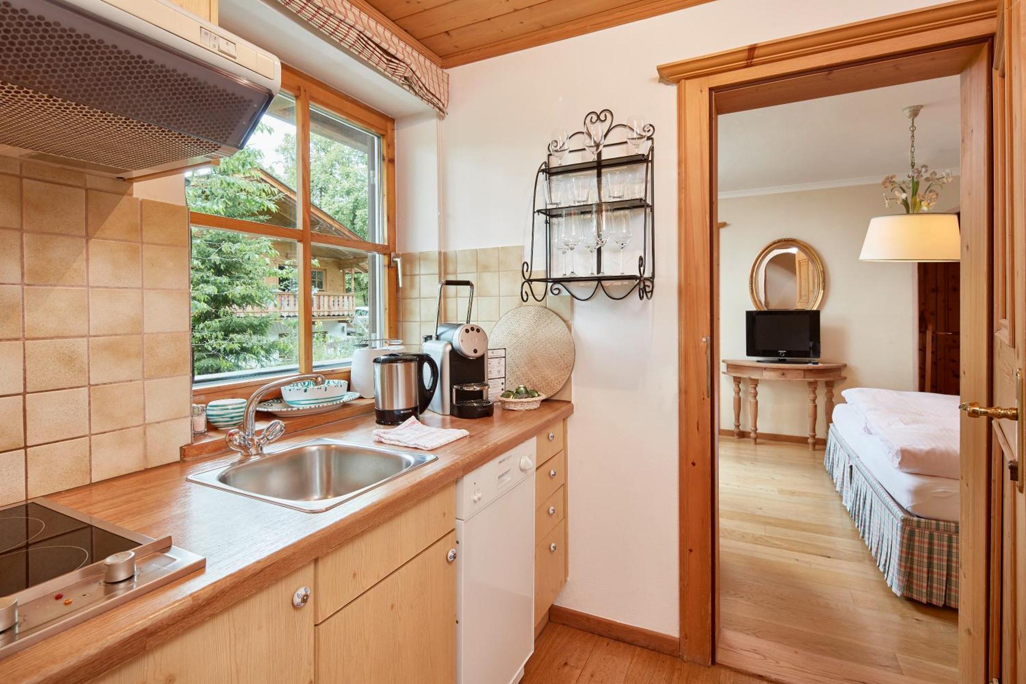 Premium One-Bedroom Apartment Balcony