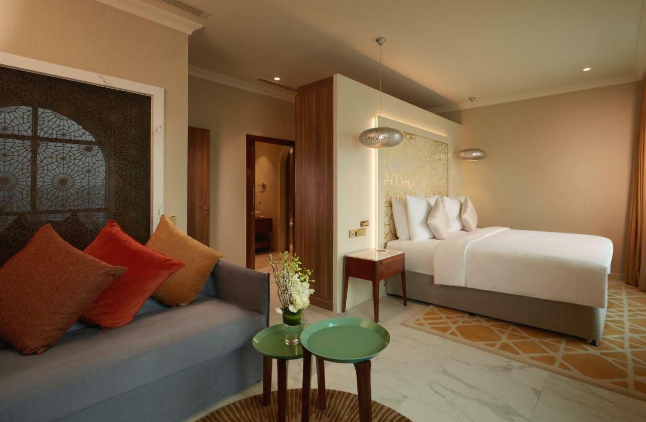Suite Tiara mit Kingsize-Bett und Panoramablick auf die al-Haram-Moschee