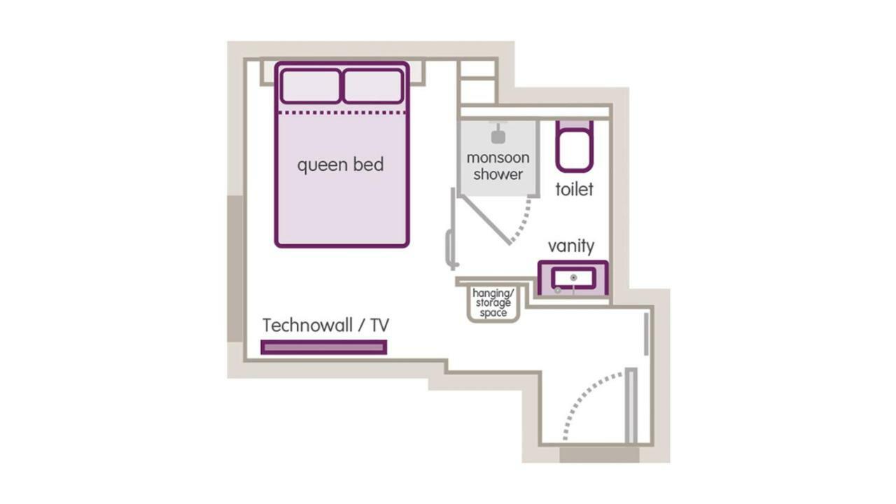 Acomodação Premium com Cama Queen-size Plus