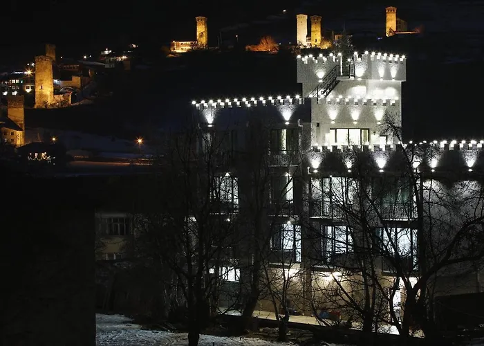 Central hotel: Sunset Terrace Mestia