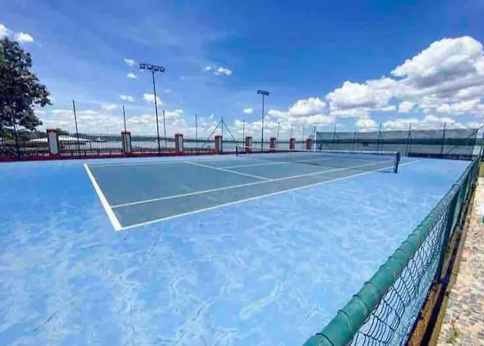 Flat Lake Side Decoração Retrô